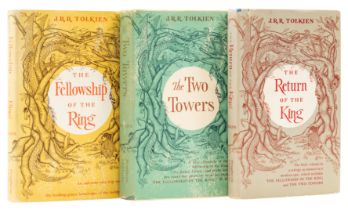 Tolkien (J.R.R.) The Lord of the Rings, 3 vol., first American editions, first  impressions, 1954...