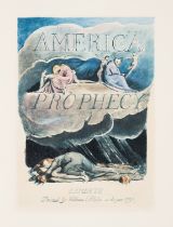 Blake (William) America: A Prophecy, one of 20 deluxe copies with additional material, Trianon Pr...