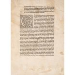 Aquinas (Thomas) Tractatulus solemnis de arte et vero modo predicandi, rare at auction, Strassbur...