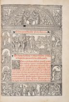 Catholic Church. Pontificale secundum ritum sacrosancte Romane ecclesie, Lyon, [Hector Penet], [1...