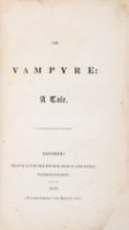 [Polidori (John)] The Vampyre; A Tale, first edition, third issue, Printed for Sherwood, Neely, a...