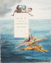 Blake (William) Water-Colour Designs for the Poems of Thomas Gray, one of 352 copies, loose sheet...