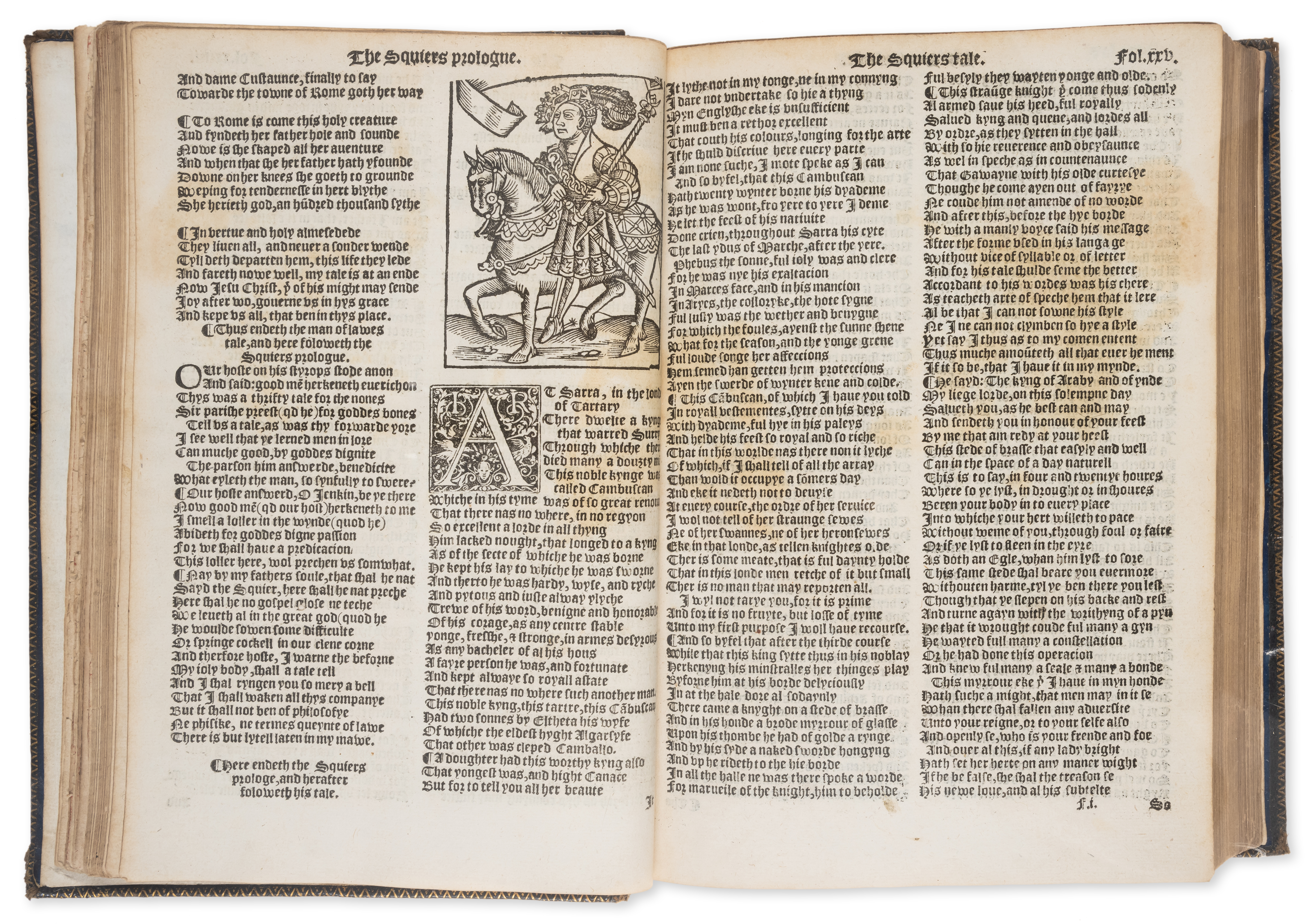 Chaucer (Geoffrey) [The workes of Geffray Chaucer newly printed, with dyvers workes whiche were n... - Image 3 of 4