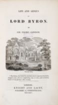 Byroniana.- Gordon (Sir Cosmo) Life and Genius of Lord Byron, 1824; and others relating to Byron ...