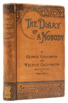 Grossmith (George) and Weedon. The Diary of a Nobody, first edition in book form ?later issue, si...