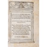 Albertini (Francesco) Opusculum de mirabilibus nouae & ueteris vrbis Romae, first edition, Rome, ...