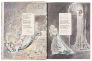Blake (William) Water-Colour Designs for the Poems of Thomas Gray, one of 28 special copies with ...