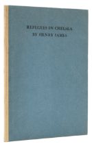 Ashendene Press.- James (Henry) Refugees in Chelsea, one of 50 copies on paper, Ashendene Press, ...