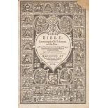 Bible, English. The Bible: Containing the Old Testament, and the New, Robert Barker, 1614 [but 16...