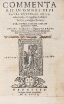 Bede, the Venerable. Commentarii In Omnes Divi Pauli Epistolas, ex Lucubrationibus S. Augustini C...