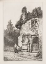 Europe.- Prout (Samuel) A Series of Views of Rural Cottages in the West of England, 1819; and ano...