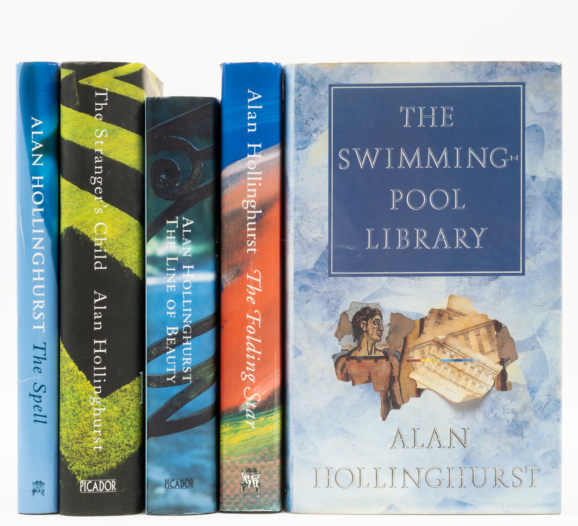 Hollinghurst (Alan) The Swimming Pool Library, first edition, 1988 & 4 others by the same, one si...