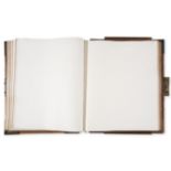 Blank paper.- An album of c.120 sheets of mid-late 19th century blank paper, 1860s