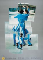 David Hockney (b.1937) Skater (XIV Olympic Winter Games, Sarajevo) (Baggott 135)