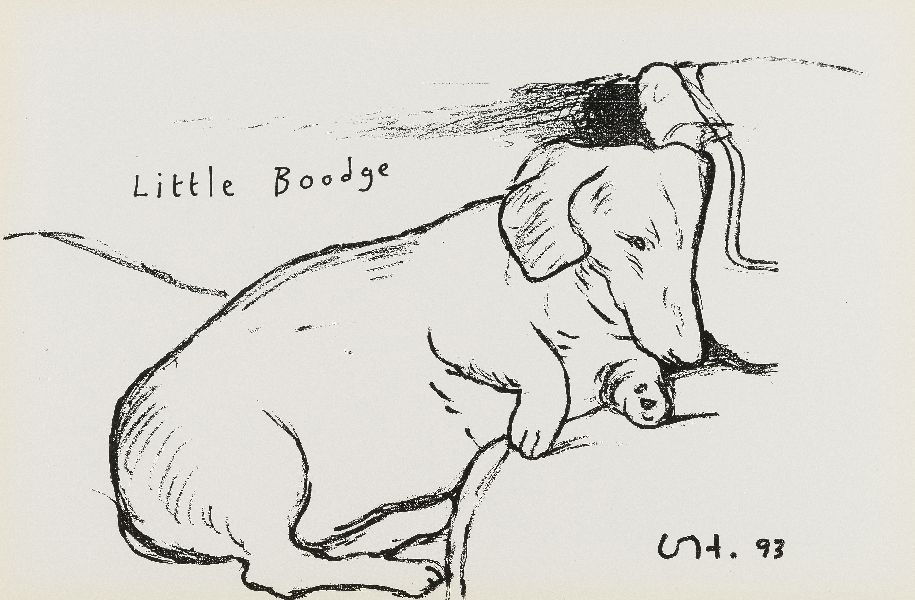 David Hockney (b.1937) Little Boodge