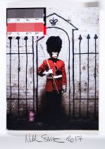 Nick Smith (b.1984) Banksy, Time Out, 2011