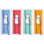 STIK (b.1979) Liberty Cards (Set of Four)