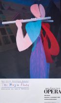 David Hockney (b.1937) The Magic Flute, poster for the San Francisco Opera 65th Season September...