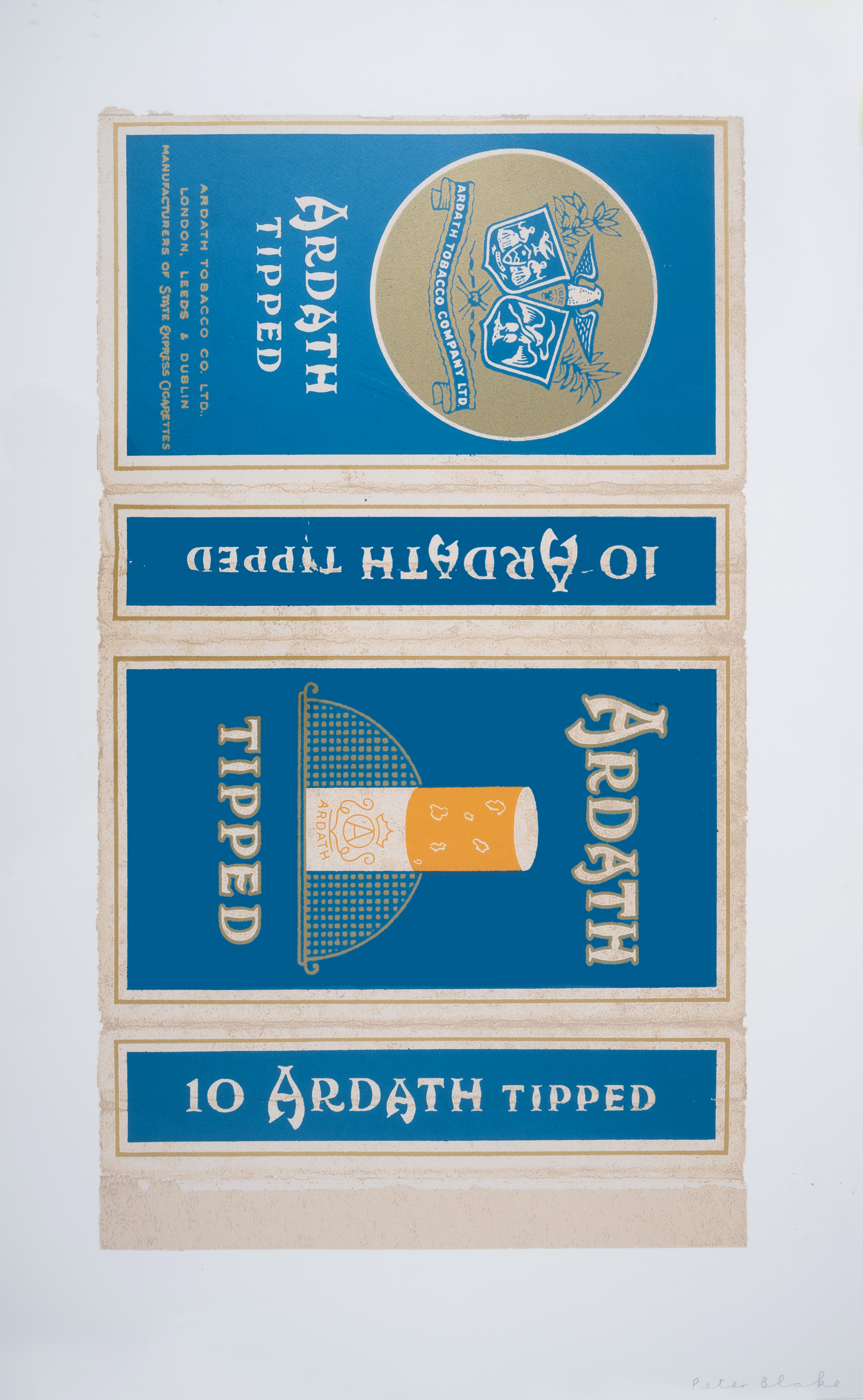 Peter Blake (b.1932) Fag Packets (Ardath Tipped)