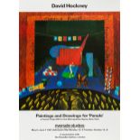 David Hockney (b.1937) Set for 'Parade' (Baggott 91)
