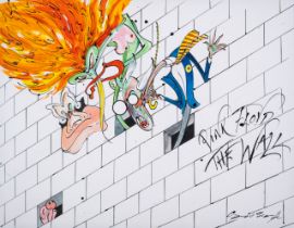 Gerald Scarfe (b.1936) Pink Floyd, The Wall: Mother, Wife, Teacher and Pink