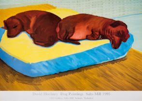 David Hockney (b.1937) Dog 38