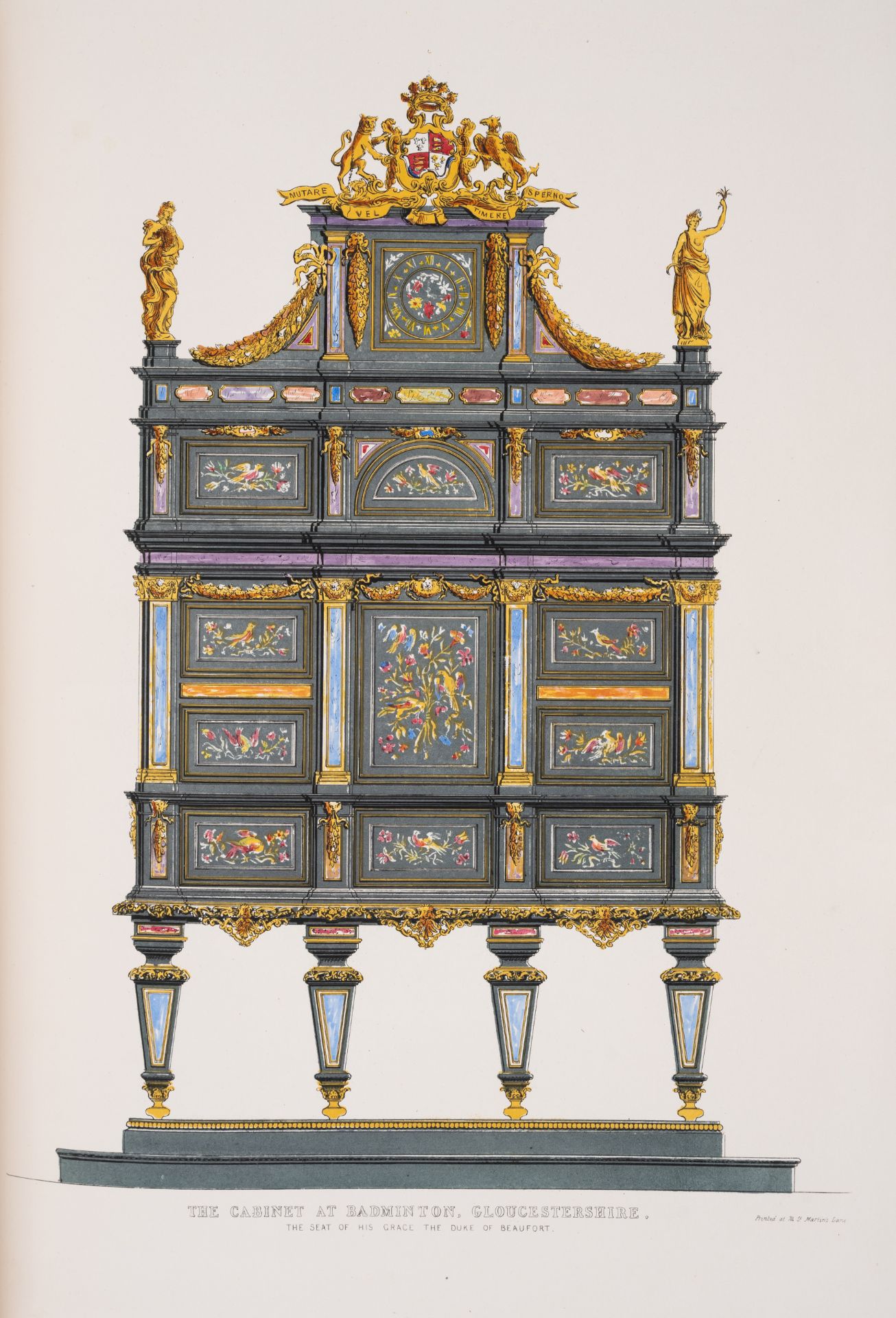Richardson (Charles J.) Studies from Old English Mansions: Their Furniture, Gold & Silver Plate &...