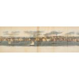 Panoramas.- St. Memim (C.B.Julien de) A View of the city of New-York from Brooklyn Heights...,, f...