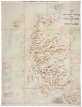 Britain.- Royal Commission on Canals and Waterways, comprising 3 folding maps on 4 sheets, c.1903-08