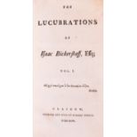 Foulis.- Steele (Sir Richard) and Joseph Addison. [The Tatler] The Lucubrations of Isaac Bickerst...