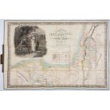 Holy Land.- Seaton (Robert) Seaton's Map of Palestine, or the Holy Land, with part of Egypt, engr...