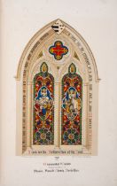 Stained Glass.- Warrington (Rev. William) The History of Stained Glass, chromolithographed plates...