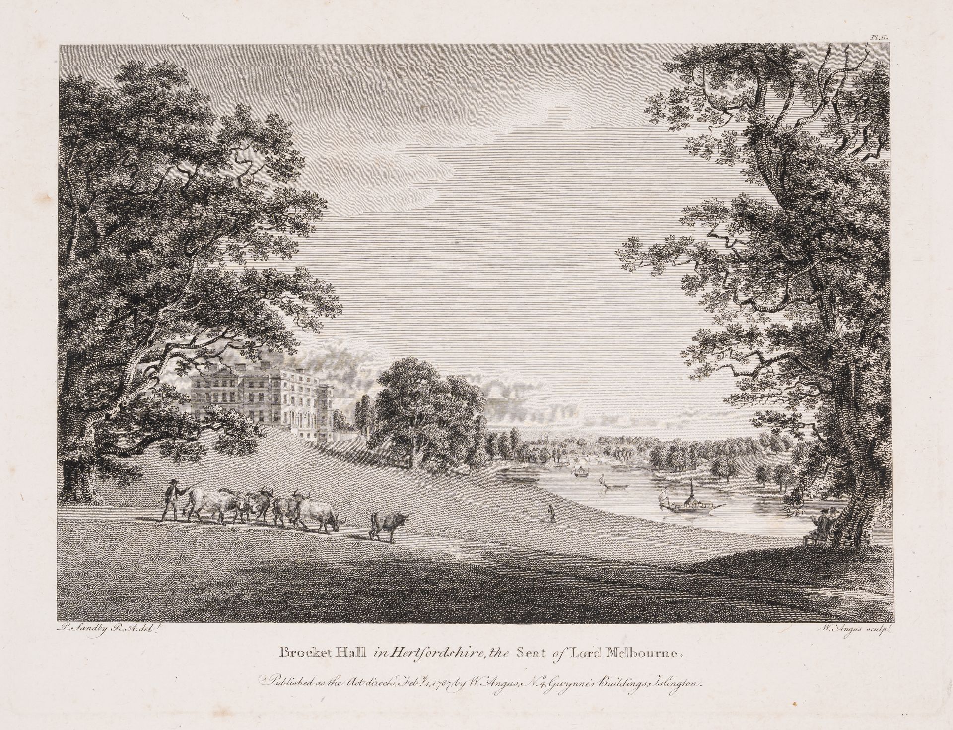 Britain.- Sandby (Paul) The Virtuosi's Museum; containing Select Views in England, Scotland, and ...