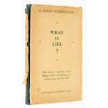 Schroedinger (Erwin) What is Life?, first edition, Cambridge, 1944