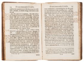 Annotated.- Spelman (Sir Henry) De non temerandis ecclesiis, Chvrches not to be violated. A tract...