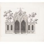 Architecture.- Gardens.- Decker (P.) Gothic Architecture Decorated, part 1 only (of 2), for the A...