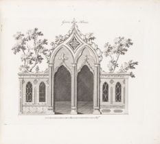 Architecture.- Gardens.- Decker (P.) Gothic Architecture Decorated, part 1 only (of 2), for the A...