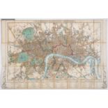 London.- Cross (Joseph) Cross's London Guide, engraved map, [1844]