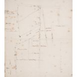 Anonymous Original manuscript plan of the Conduit Mead Estate, before construction of Conduit Str...