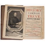 Sarpi (Paolo) The History of the Council of Trent, J. Macock, for Samuel Mearne &tc, 1676; and an...