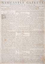 18th Century Newspapers.- [Amhurst (Nicholas)], "Caleb d'Anvers". The Country Journal; or, the Cr...