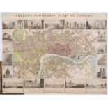 London.- Fraser (James) Fraser’s Panoramic Plan of London, engraved map, 1831