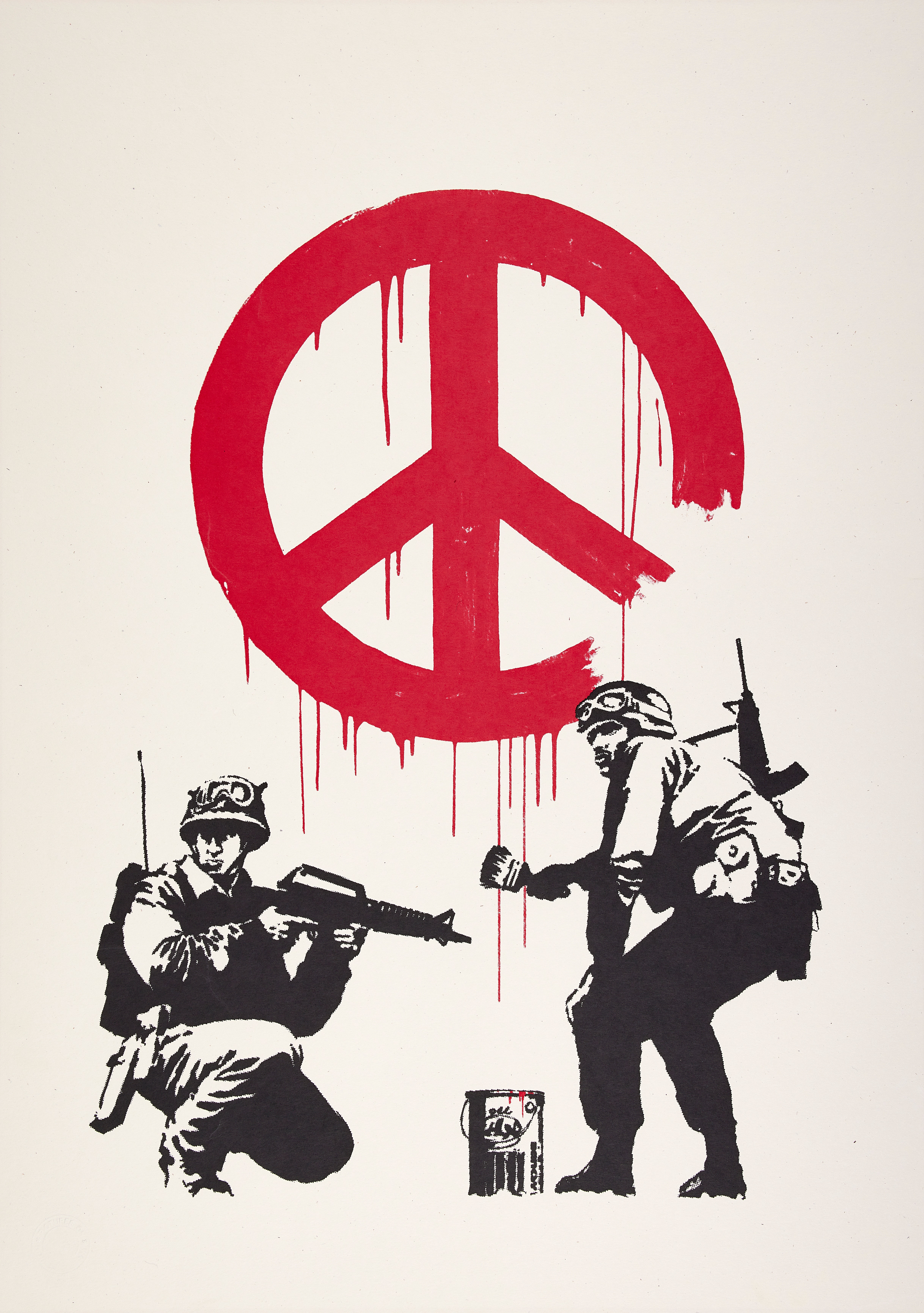 Banksy (b.1974) CND Soldiers