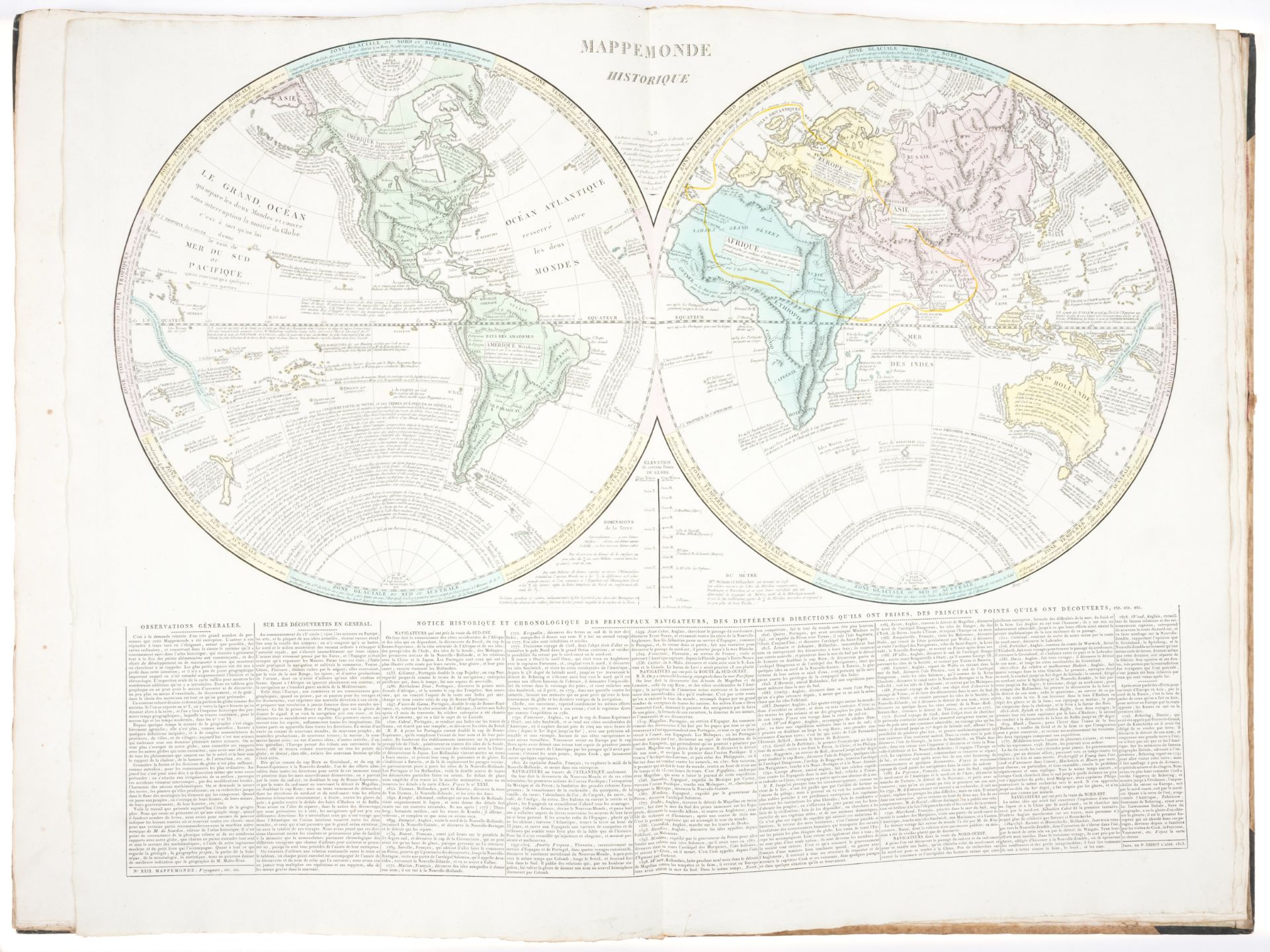 Atlases.- Le Sage (A.) Atlas Historique, Généalogique, Chronologique, et Géographique, [Paris], 1...