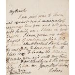 Rodney (Admiral Sir George Rodney, first Baron) Autograph Letter signed “Rodney” to “Mr Blackburn...