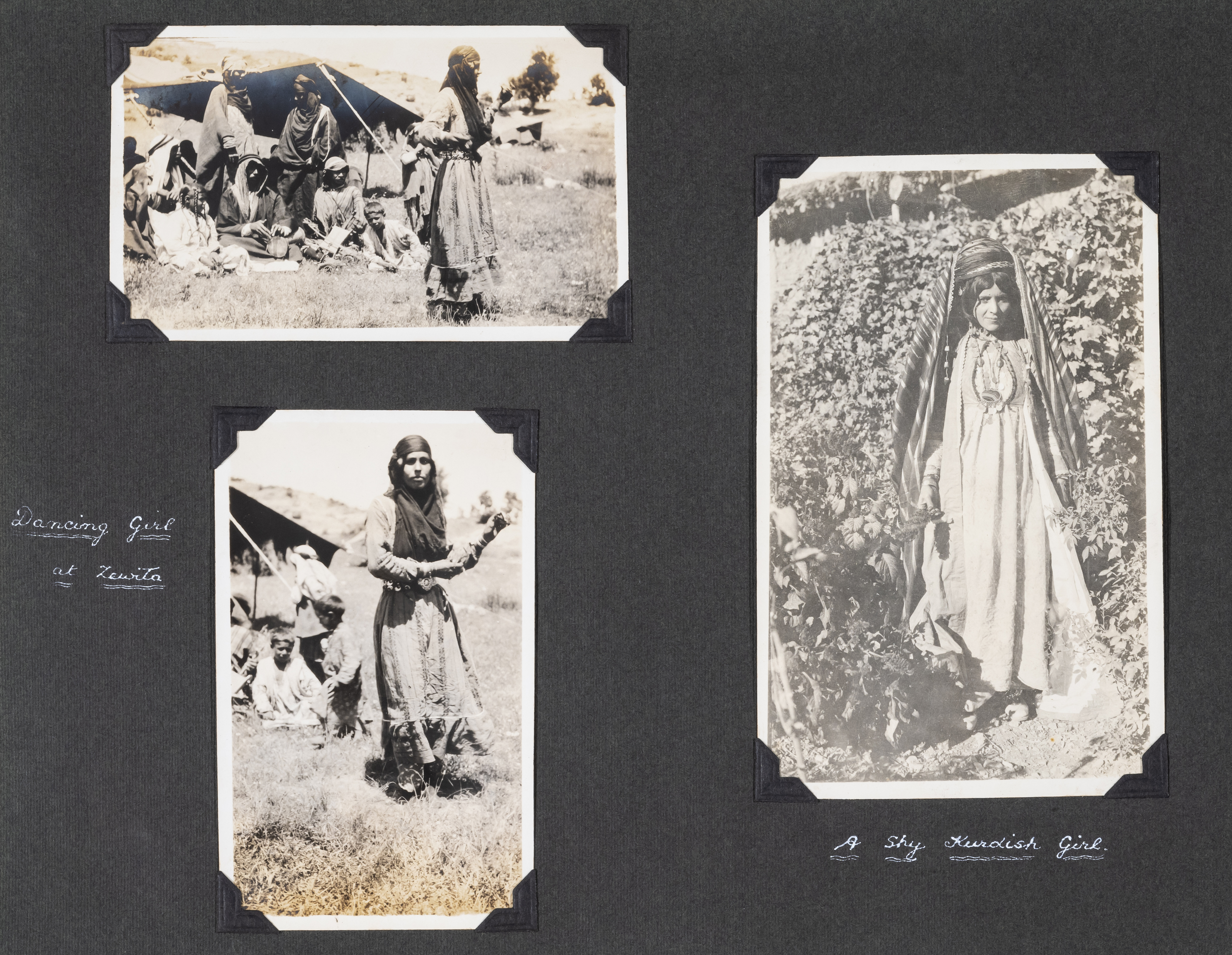 Middle East.- Photograph Album of the Middle East, c.290 vintage photographic prints, c.1928-32