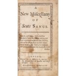 Ramsay (Allan) A New Miscellany of Scots Sangs, unauthorised edition, for A. Moore, 1727; and oth...