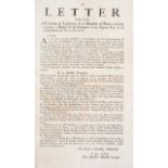 Employment of poor.- A Letter from a citizen of London, to a Member of Parliament, proposing a me...