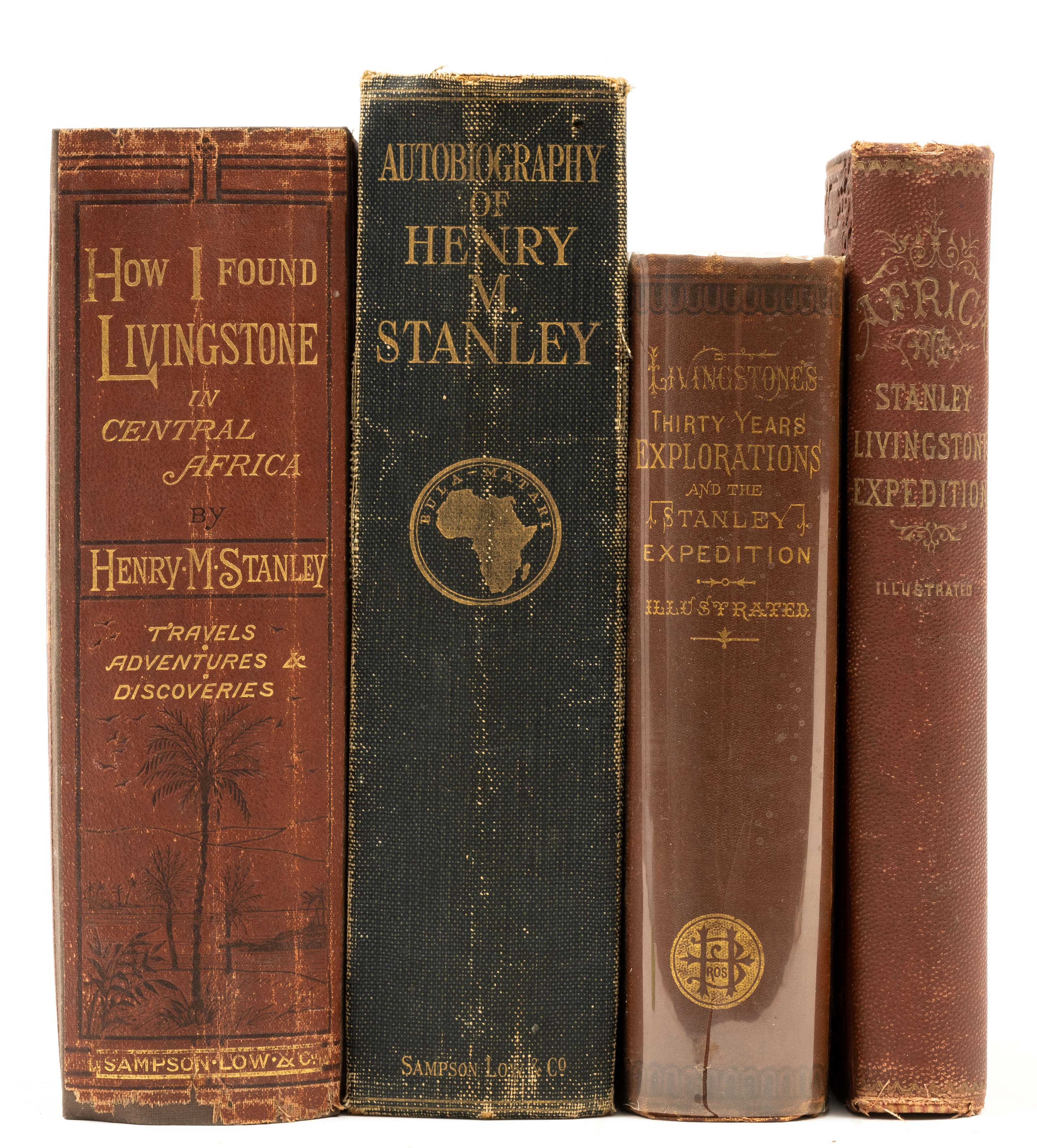 Africa.- Stanley (Henry Morton) How I Found Livingstone, first edition, 1872; and others on or by...