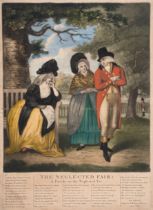 Sayer (Robert, publisher) The Neglected Fair: a parody on the Neglected Tar, Printed for Robert S...
